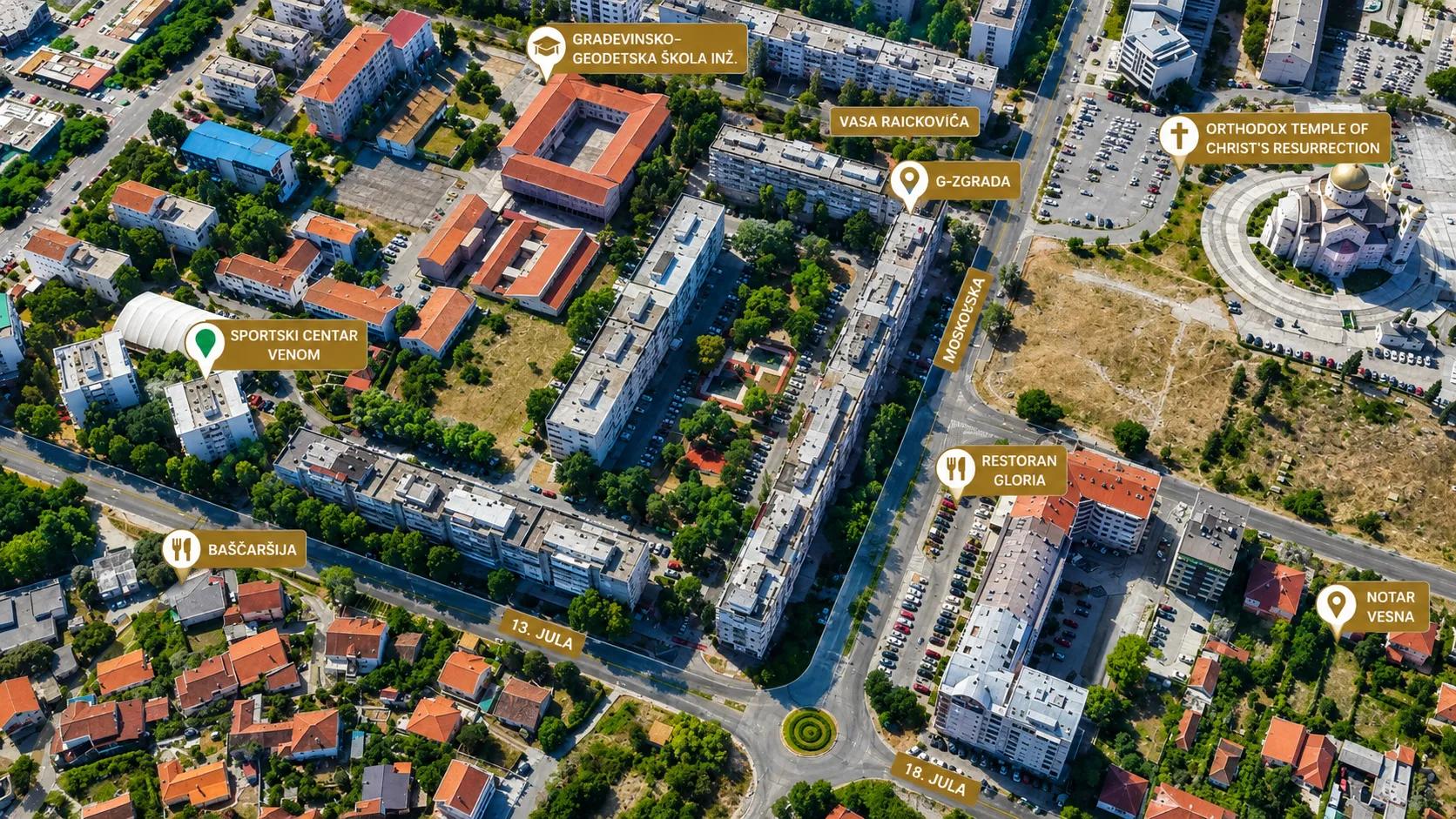 Prodaja, jednosoban stan, 56m², Preko Morače, Podgorica
