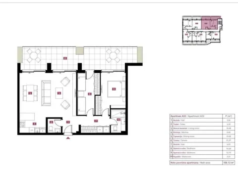 Prodaja, dvosoban stan, 106m², Centar, Budva - image 15