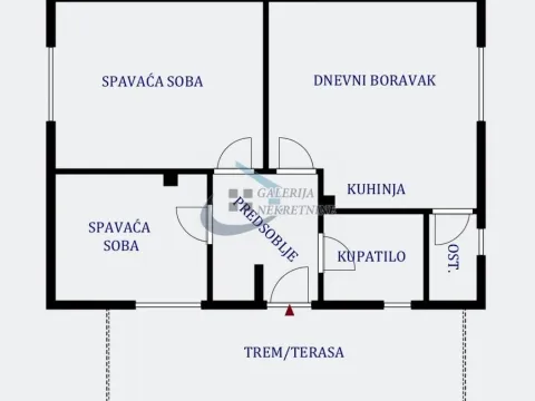 Sale, three bedroom apartment, 67m², Kneževac, Beograd - image 5