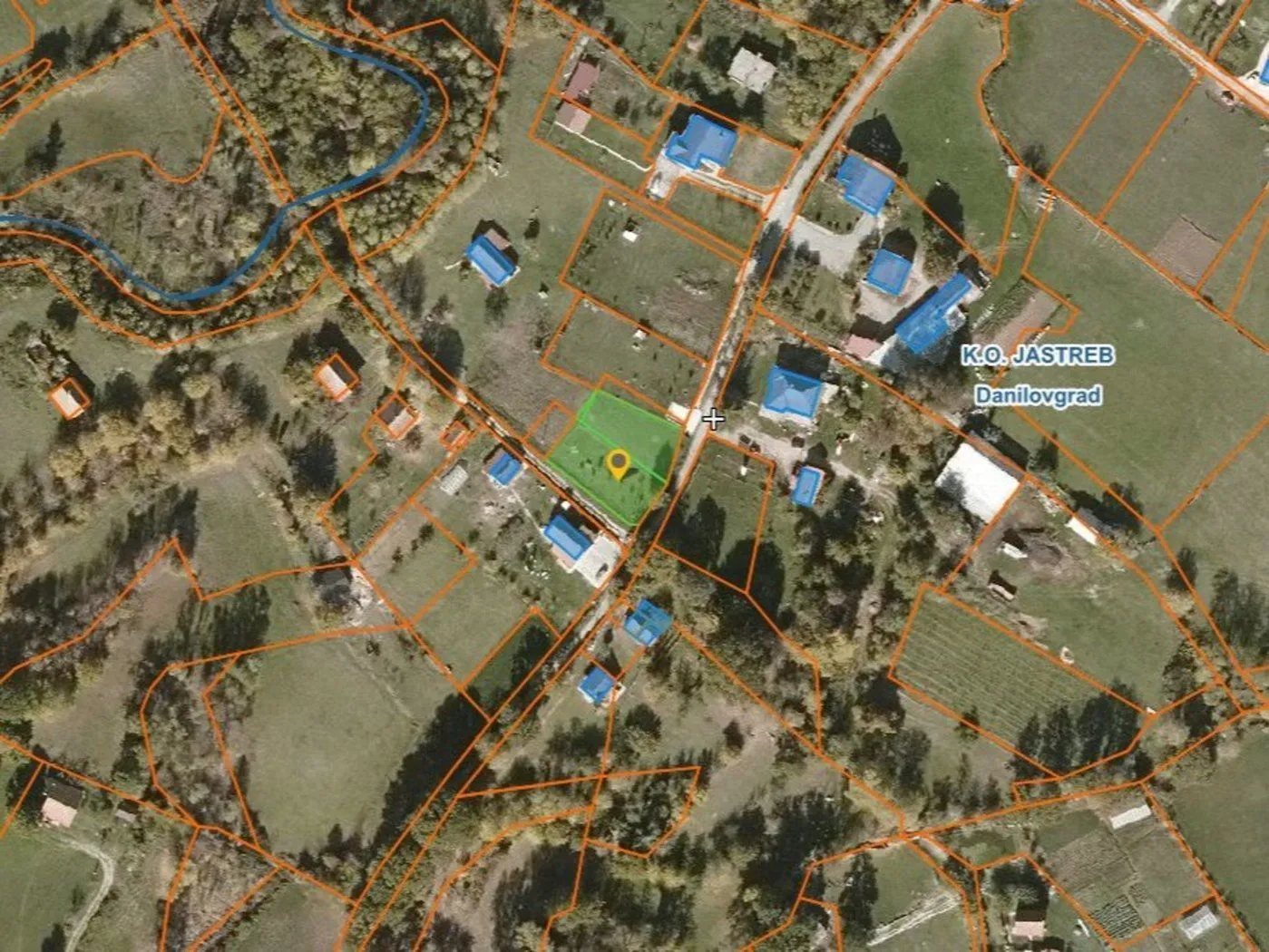 Prodaja, plac, 1000m², Jastreb, Danilovgrad