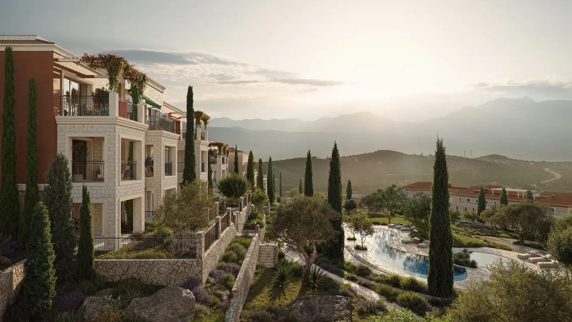 Prodaja, garsonjera, 39m², Luštica Bay, Tivat