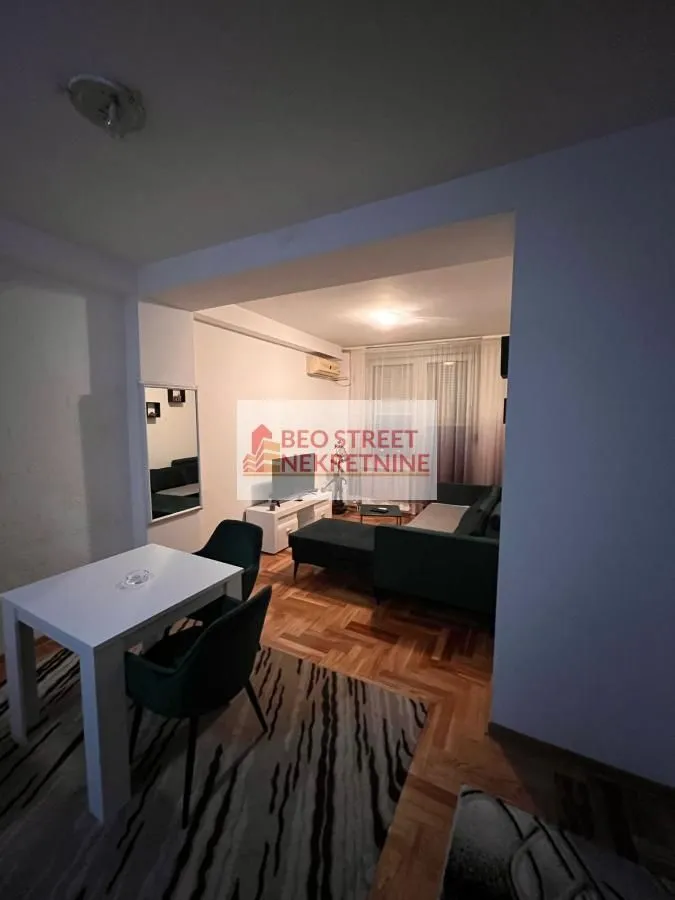 Rent, two bedroom apartment, 55m², Đeram Pijaca, Beograd