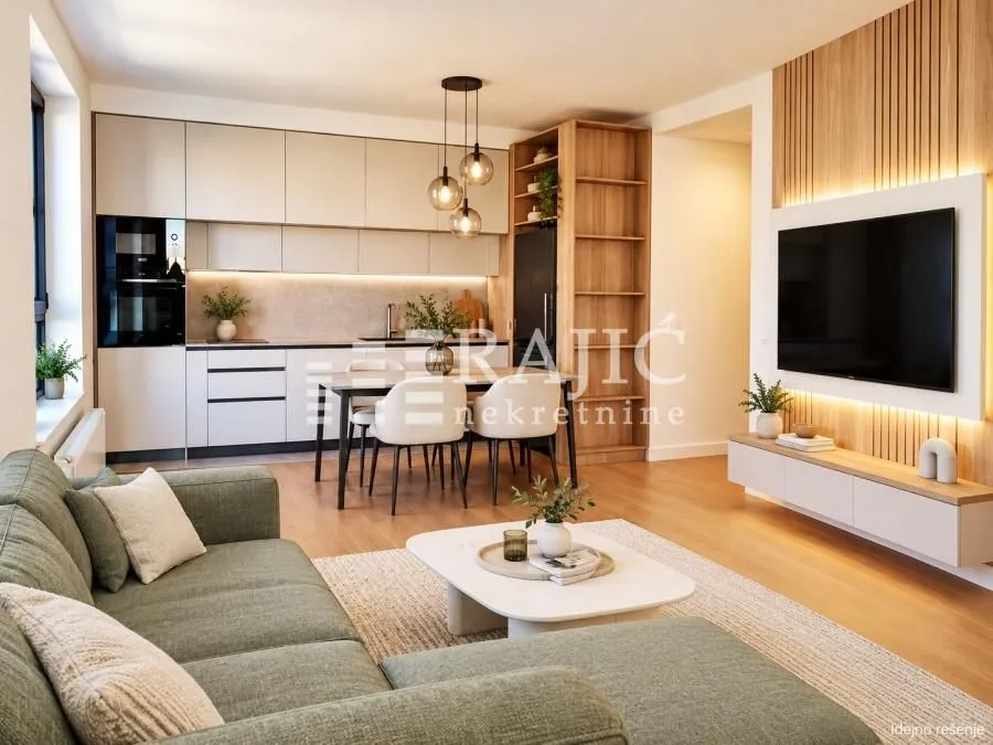 Rent, three bedroom apartment, 79m², Savski Venac, Beograd
