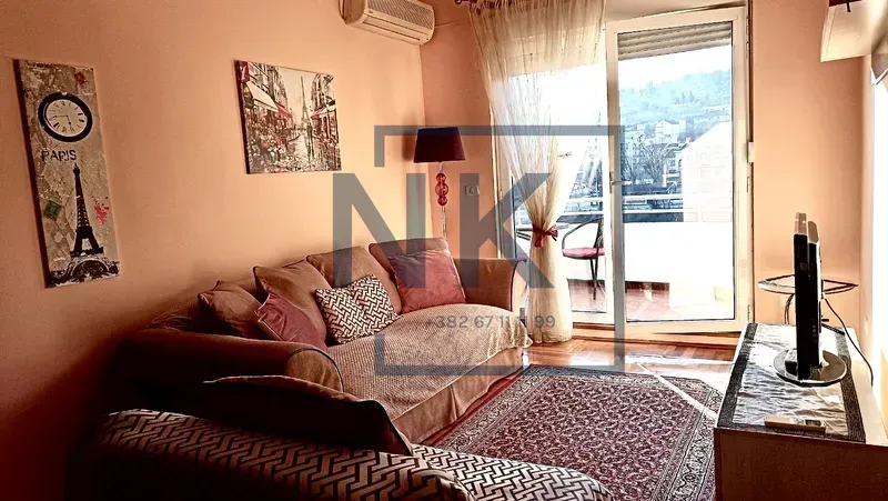 Rent, studio apartment, 32m², Vezirov Most, Podgorica