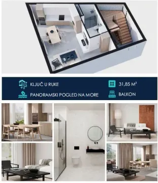 Sale, studio apartment, 70m², Tivat, Crna Gora - image 15