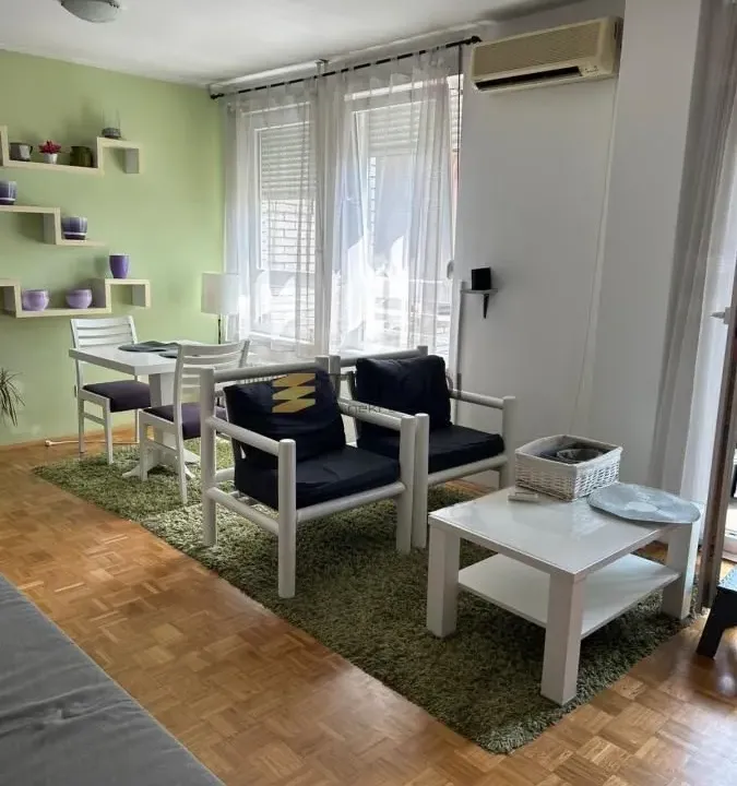 Izdavanje, jednosoban stan, 42m², Vračar Sve Podlokacije, Beograd
