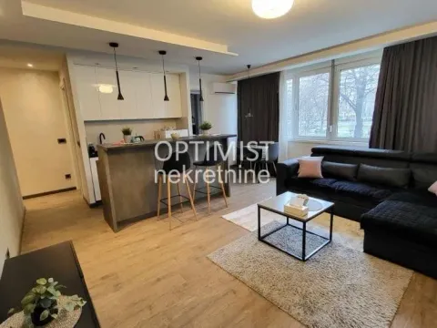 Rent, two bedroom apartment, 59m², Novi Beograd Blok 22, Novi Beograd Sve Podlokacije - image 1
