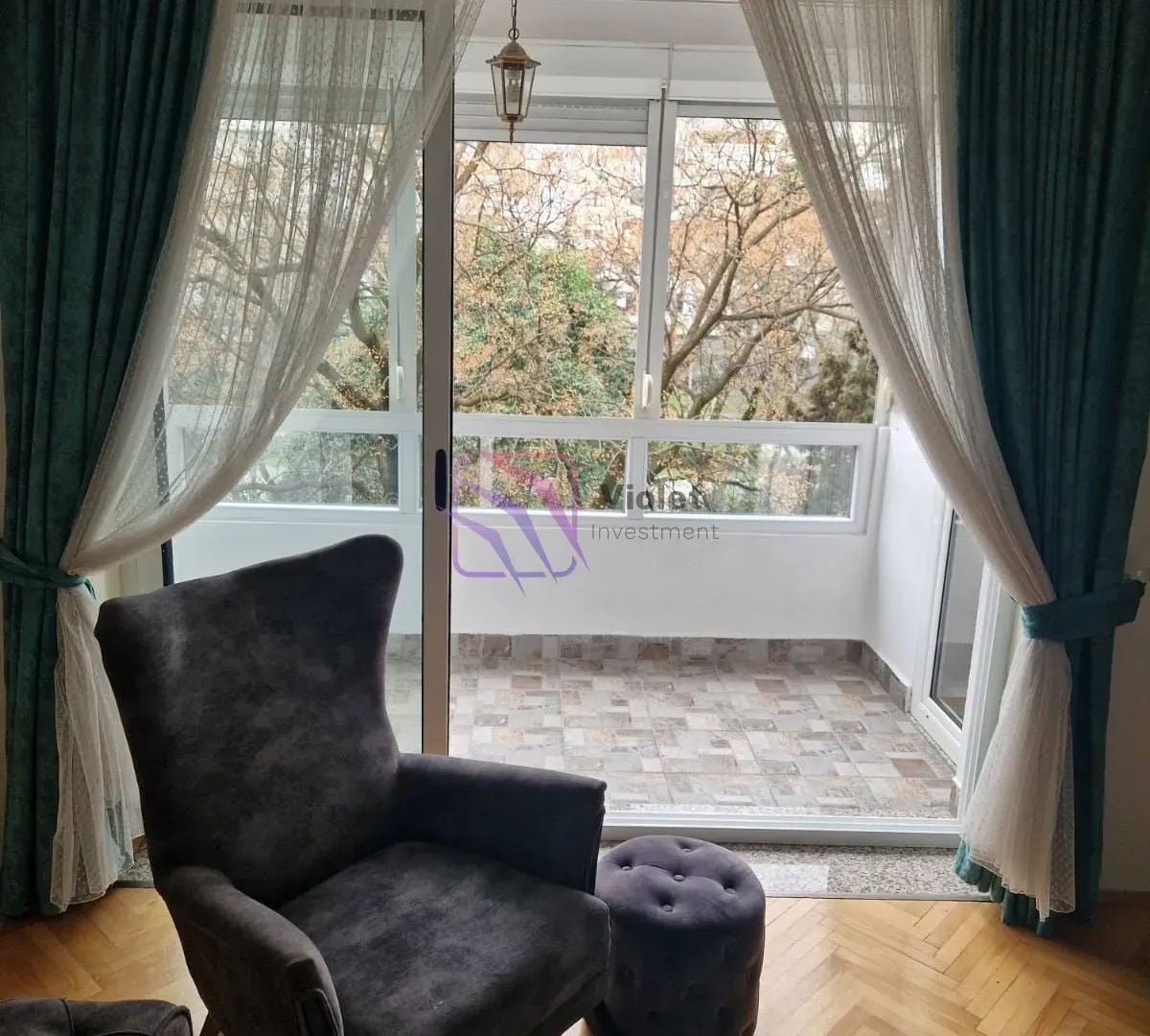 Rent, one bedroom apartment, 62m², Preko Morače, Podgorica