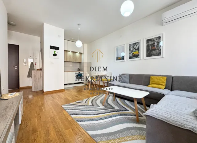 Rent, one bedroom apartment, 47m², City Kej, Podgorica
