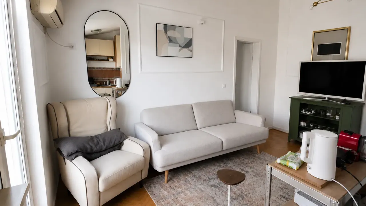 Sale, one bedroom apartment, 43m², Preko Morače, Podgorica