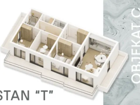 Prodaja, trosoban stan, 106m², Muo, Kotor - image 4