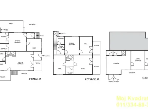 Prodaja, kuća, 250m², Dušanovac, Voždovac Sve Podlokacije - image 20