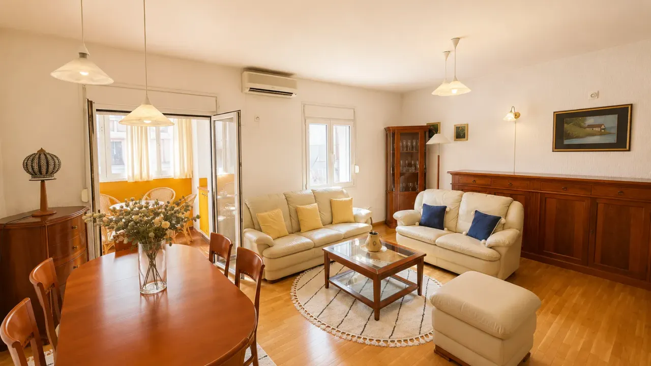 Rent, one bedroom apartment, 56m², Momišići, Podgorica