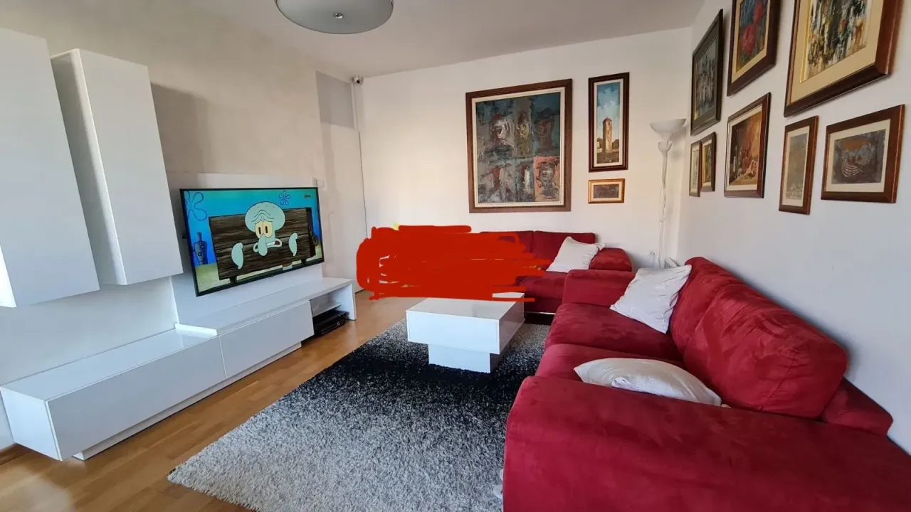 Izdavanje, dvosoban stan, 76m², Blok 6, Podgorica
