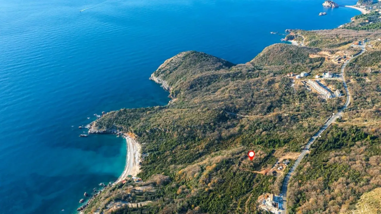 Prodaja, plac, 9136m², Drobni pijesak, Budva