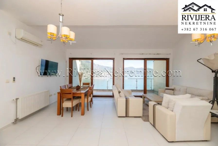 Sale, three bedroom apartment, 118m², Njivice, Herceg Novi