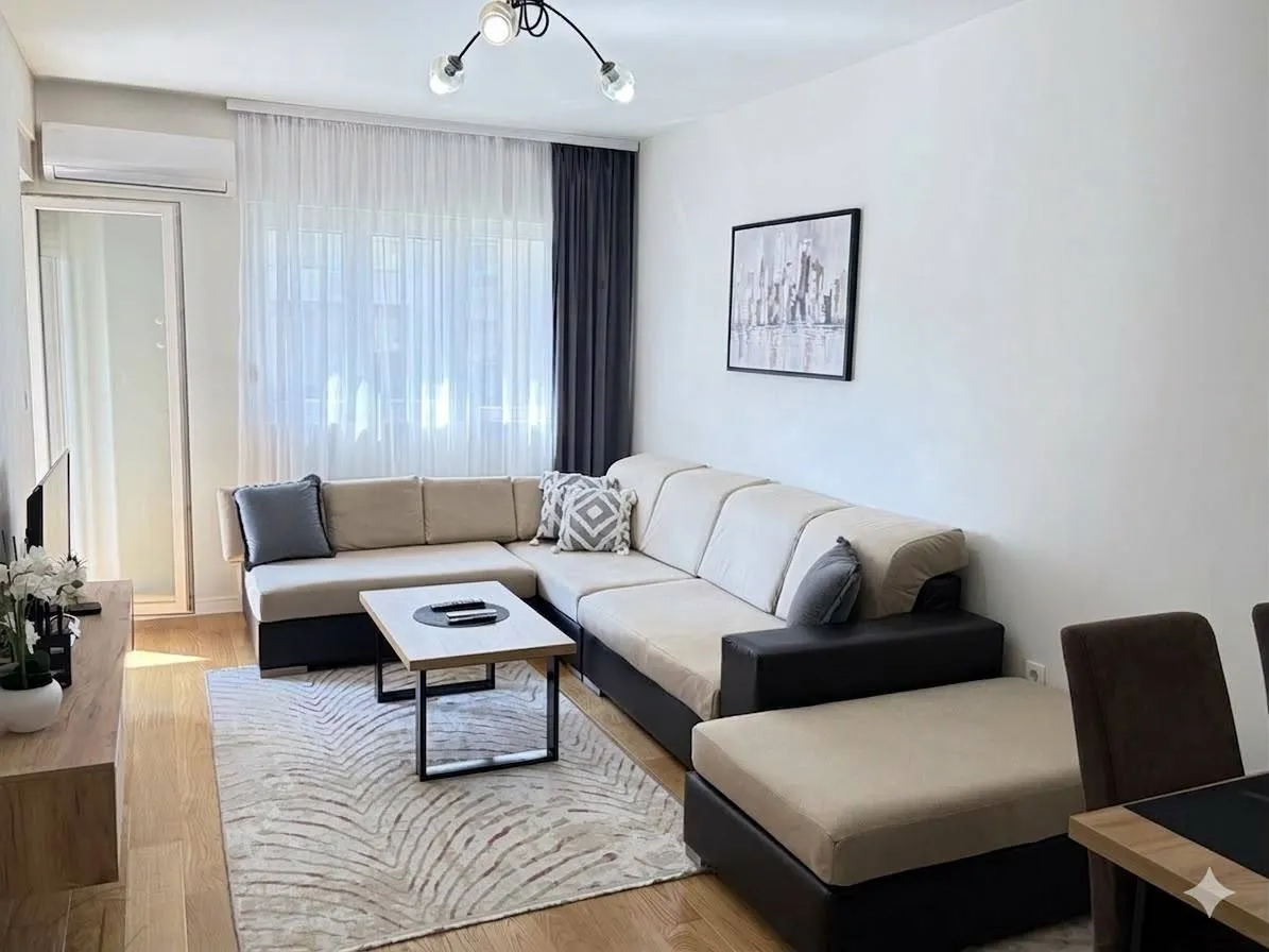 Rent, one bedroom apartment, 47m², Central Point, Podgorica