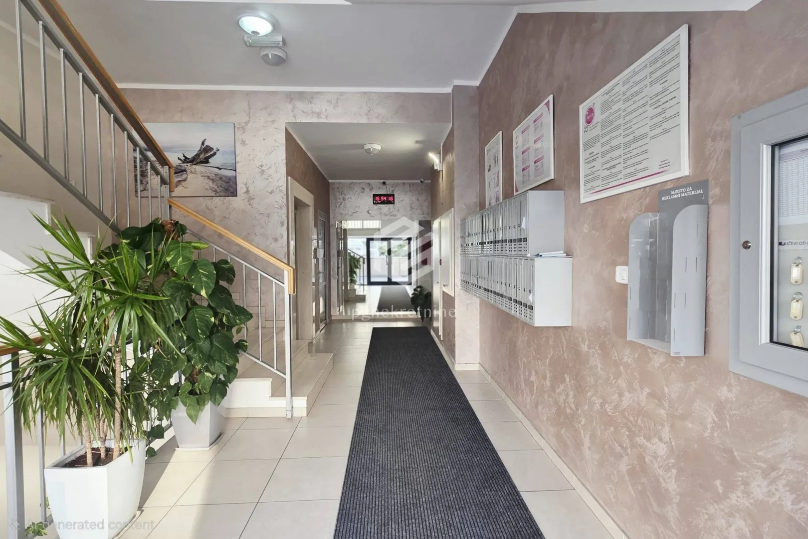 Rent, one bedroom apartment, 43m², City Kvart, Podgorica