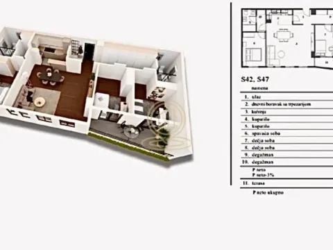 Prodaja, četvorosoban stan, 98m², Pantelej, Niš - image 4