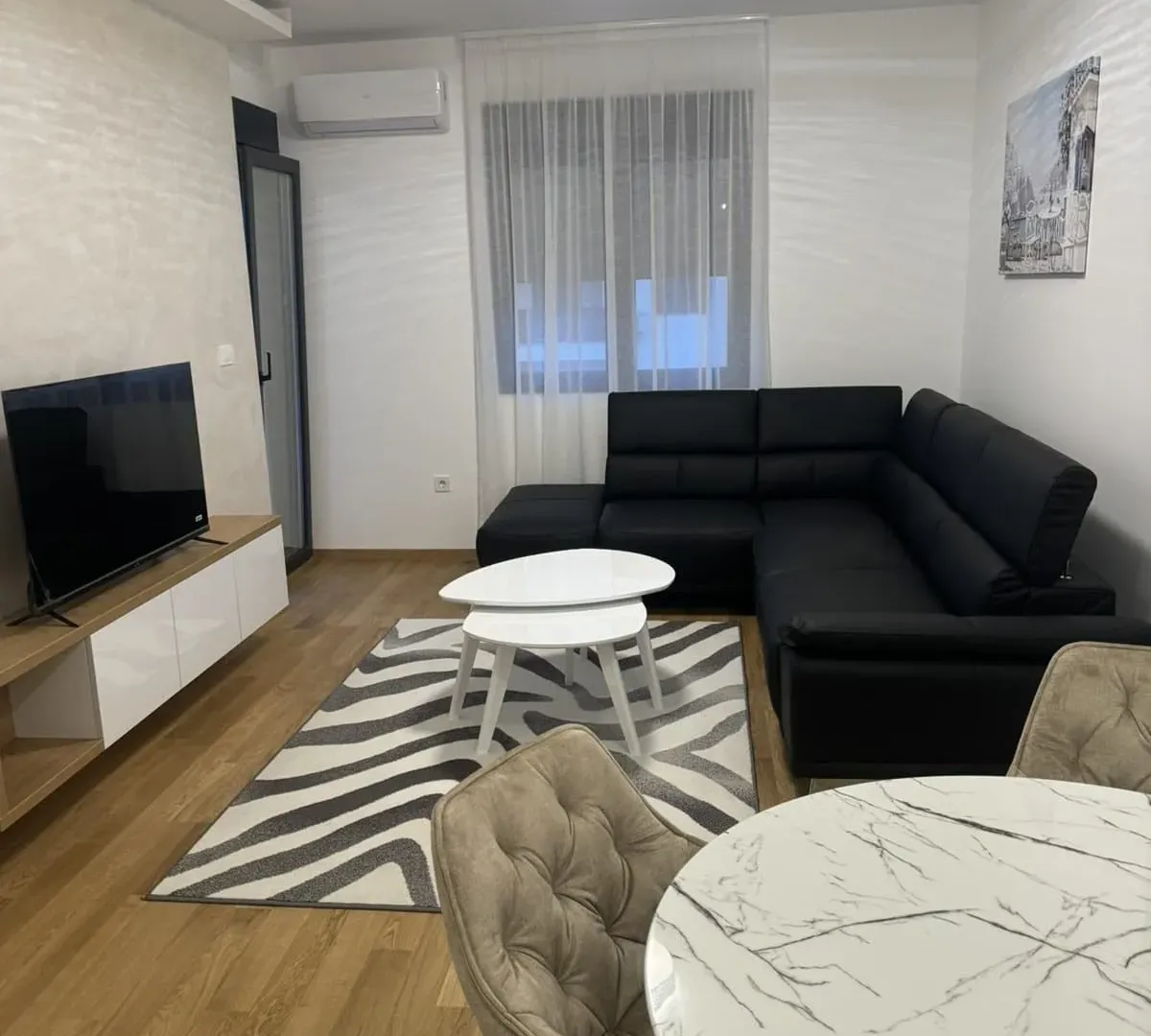 Rent, one bedroom apartment, 47m², Podgorica, Crna Gora
