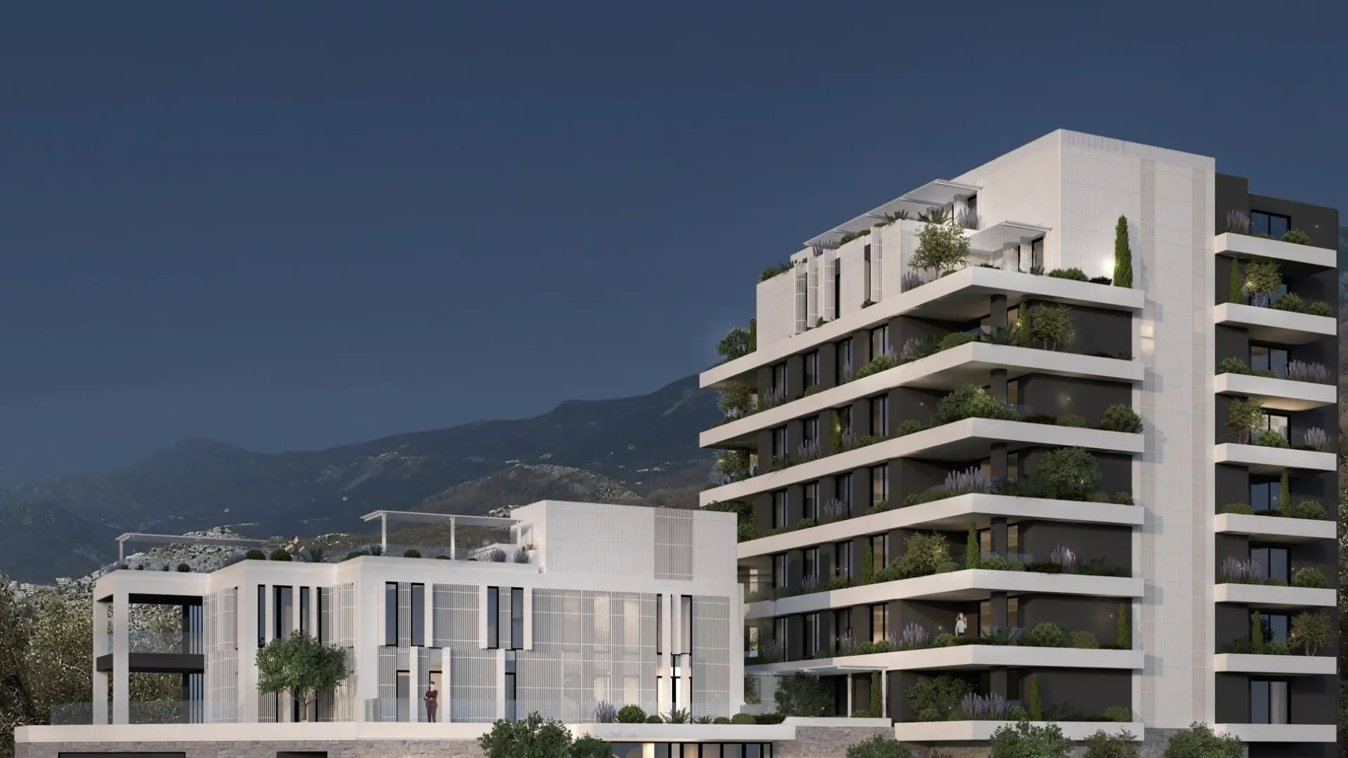 Sale, two bedroom apartment, 157m², Sveti Stefan, Budva
