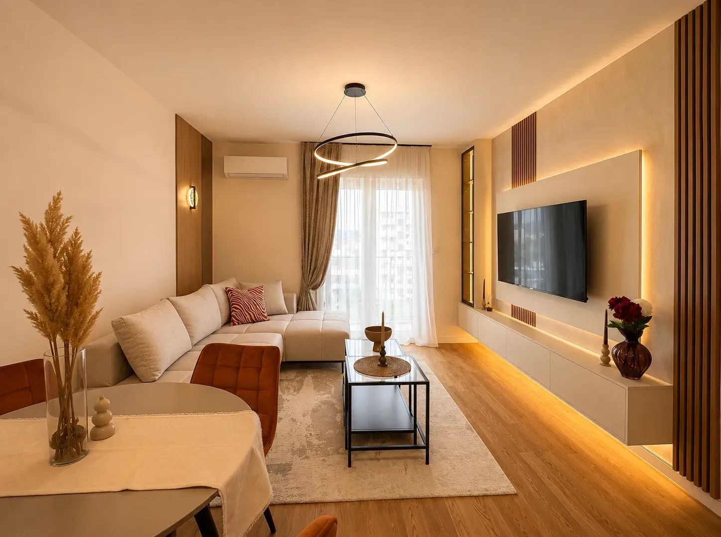 Rent, one bedroom apartment, 46m², Zabjelo, Podgorica