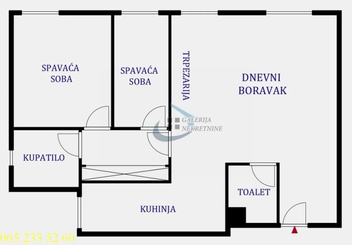 Prodaja, dvosoban stan, 75m², Banjica, Voždovac Sve Podlokacije