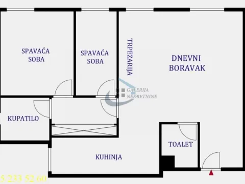 Prodaja, dvosoban stan, 75m², Banjica, Voždovac Sve Podlokacije - image 5