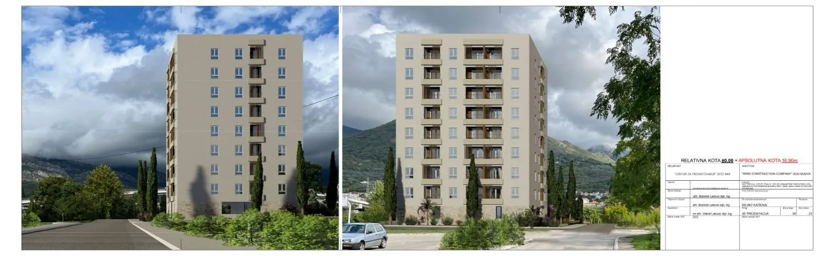 Sale, apartment, 71m², Bar, Crna Gora