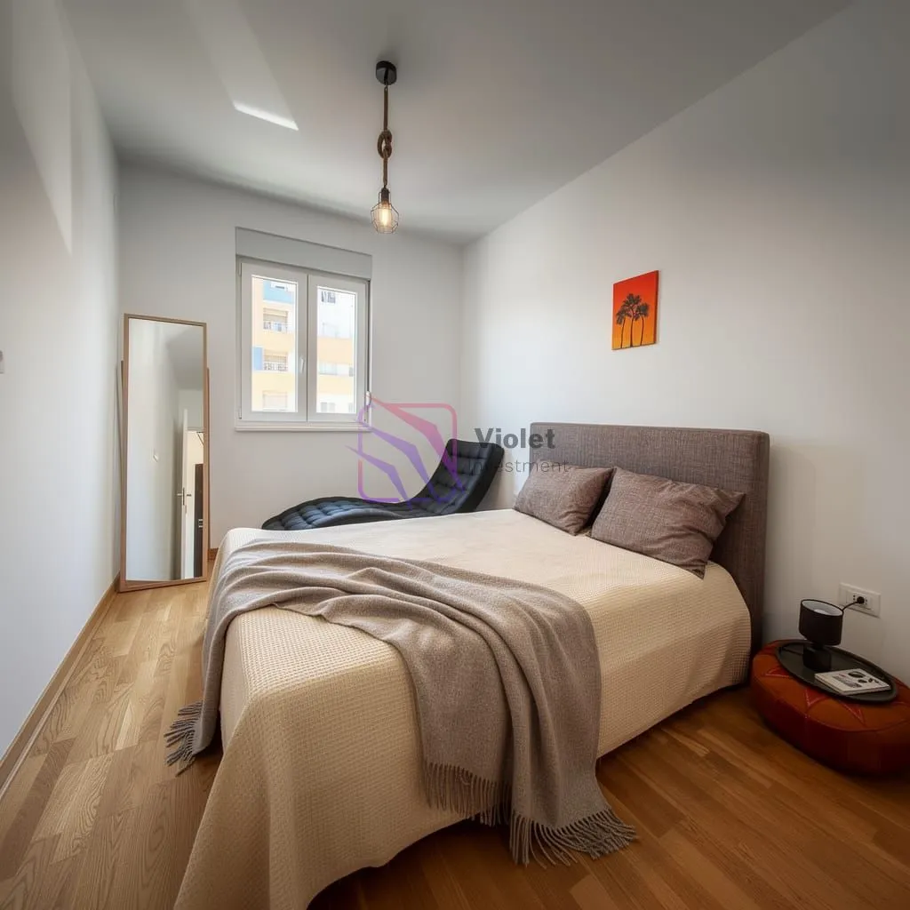Rent, one bedroom apartment, 49m², City Kej, Podgorica