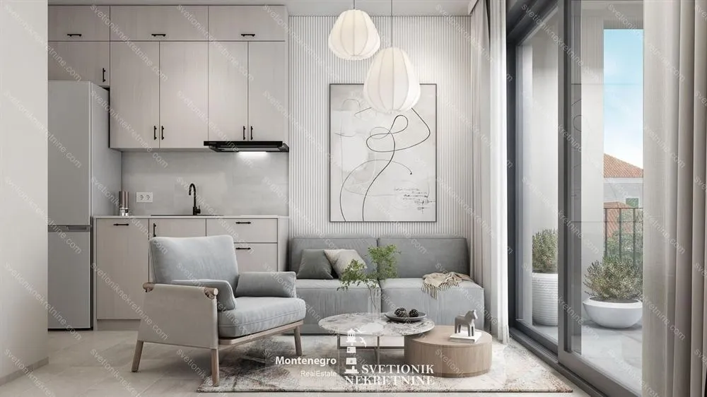 Prodaja, jednosoban stan, 31m², Meljine, Herceg Novi