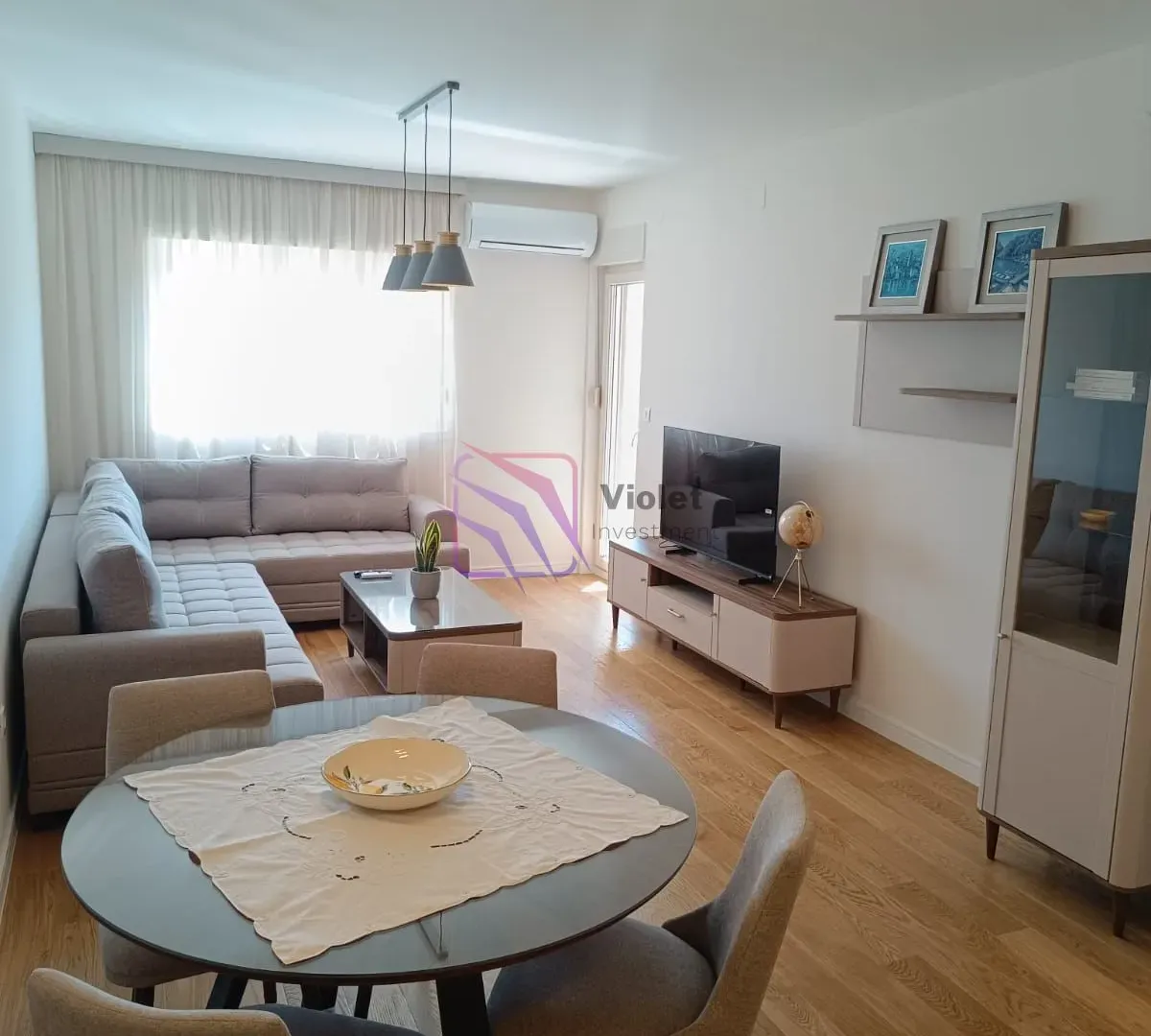 Rent, one bedroom apartment, 49m², Central Point, Podgorica