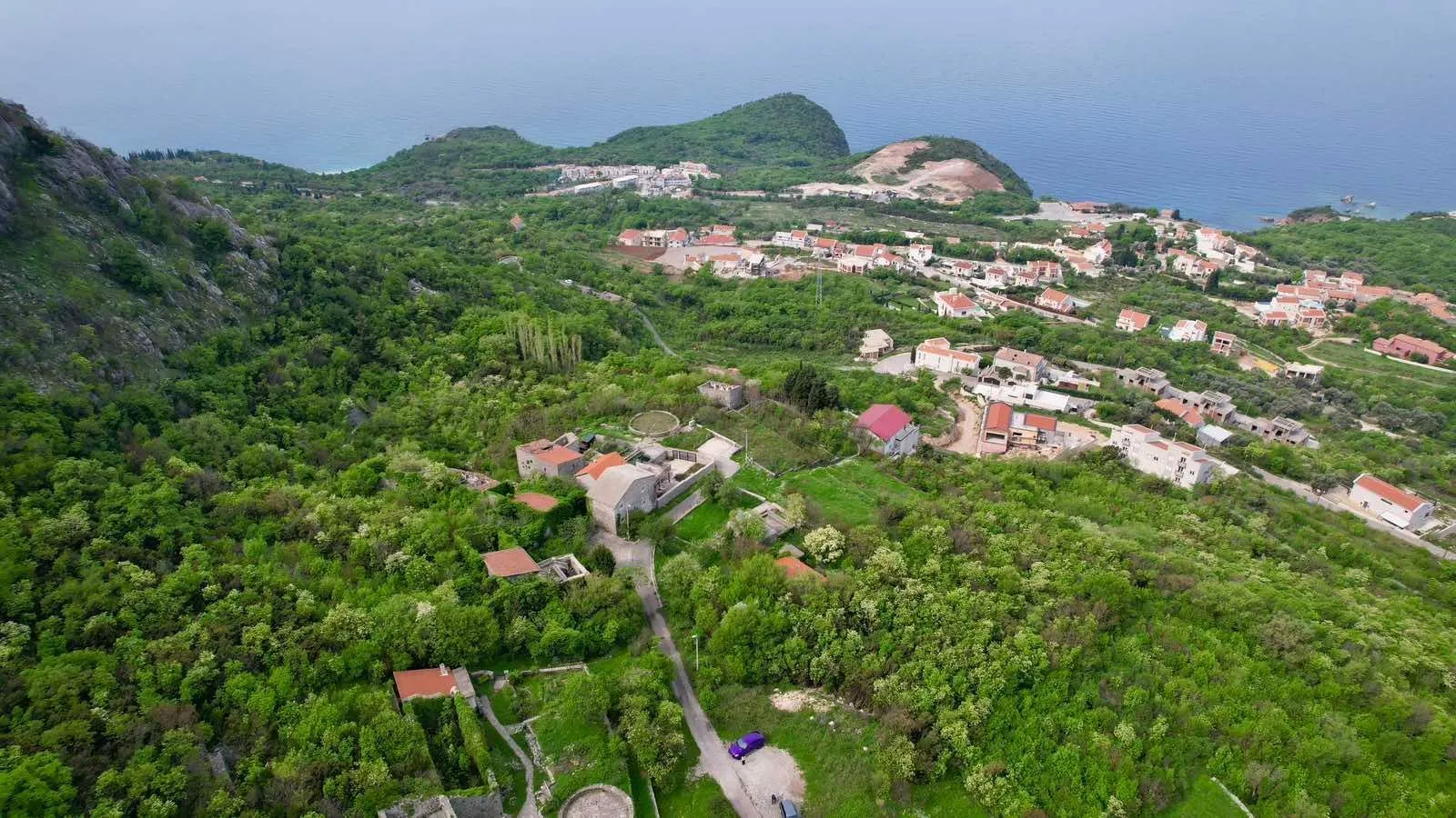 Prodaja, plac, 1640m², Blizikuće, Budva