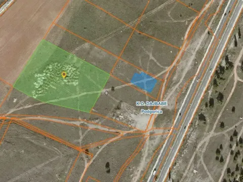 Prodaja, zemljište, 9804m2, Dajbabe, Podgorica Prodaja, zemljište, 9804m2, Dajbabe, Podgorica