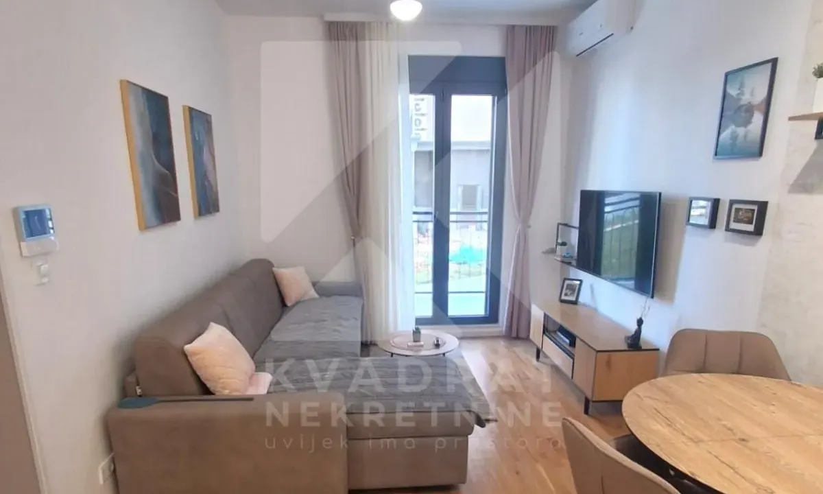 Rent, one bedroom apartment, 44m², Tološi, Podgorica