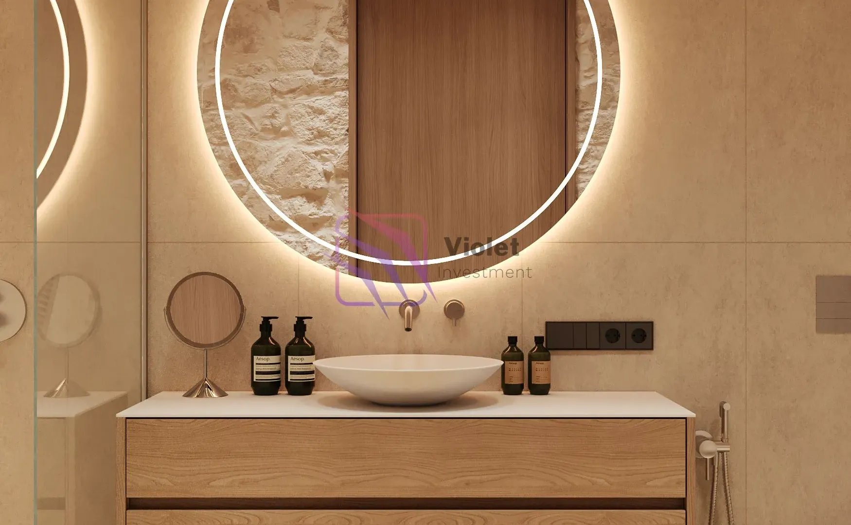 Sale, studio apartment, 41m², Sveti Stefan, Budva