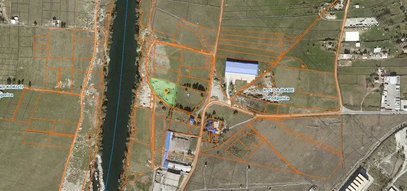 Sale, land lot, 4458m², Dajbabe, Podgorica