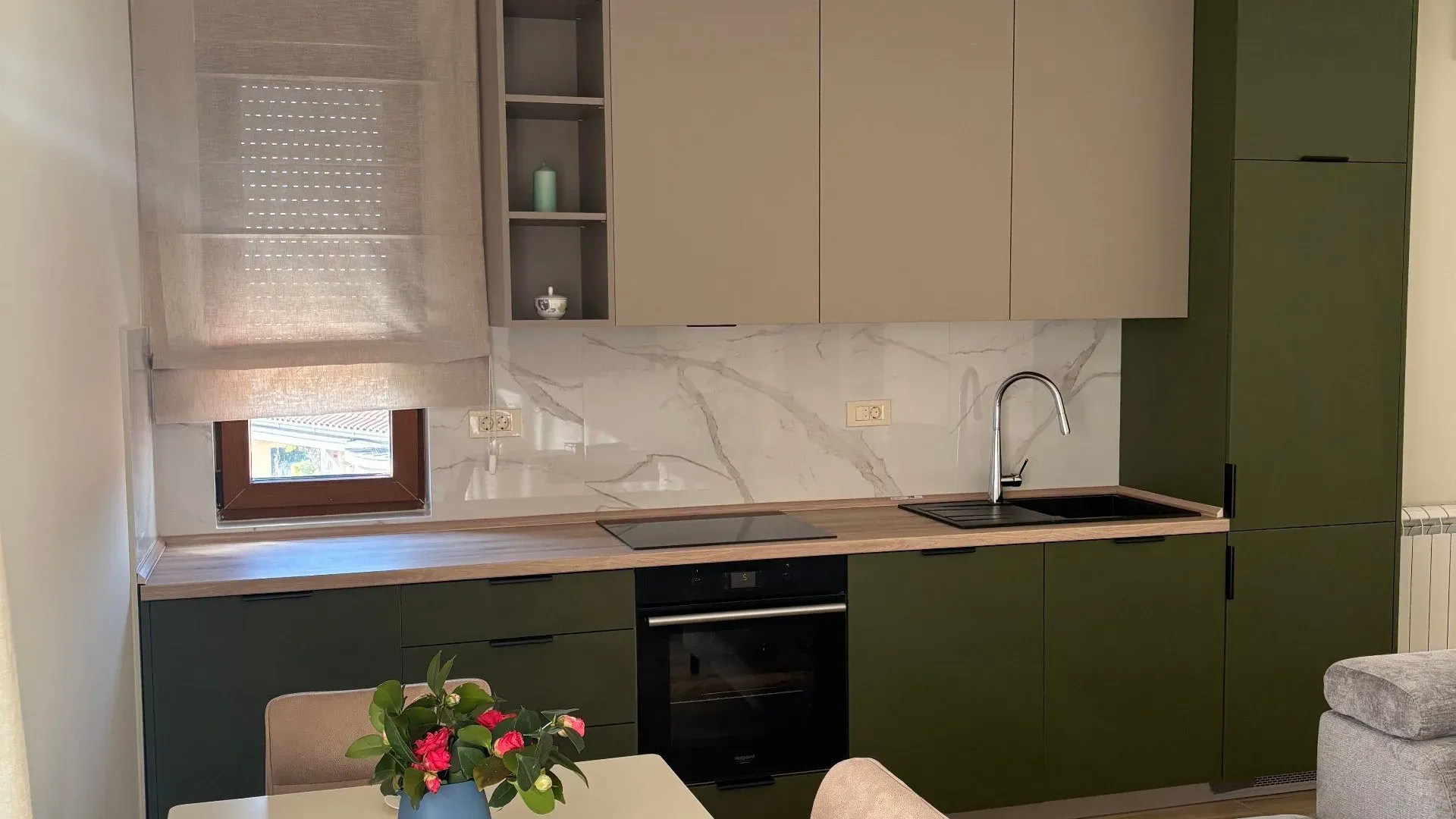 Rent, one bedroom apartment, 50m², Tivat, Crna Gora