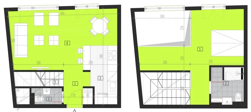 Sale, three bedroom apartment, 60m², Crveni Krst, Beograd