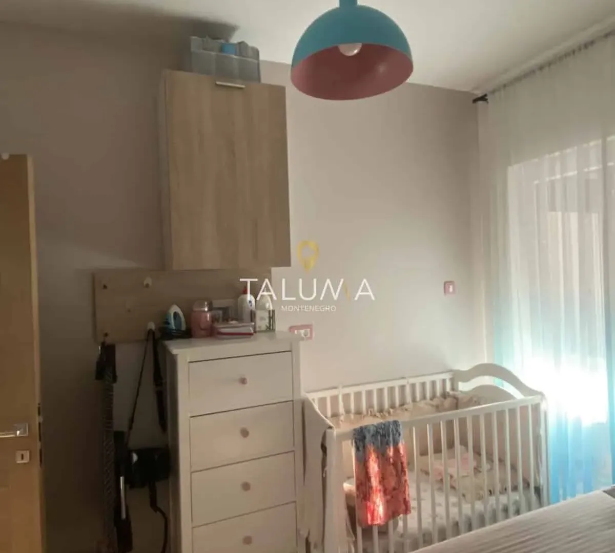 Rent, one bedroom apartment, 42m², Pobrežje, Podgorica