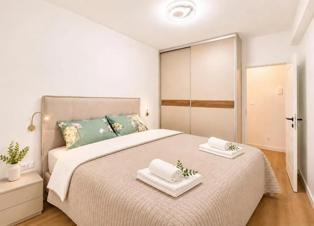 Rent, one bedroom apartment, 47m², Stari Aerodrom, Podgorica
