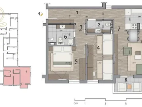 Prodaja, trosoban stan, 68m², Pantelej, Niš - image 2