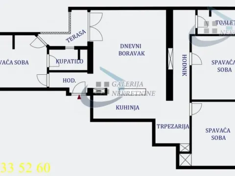 Prodaja, četvorosoban stan, 105m², Vračar Sve Podlokacije, Beograd - image 5
