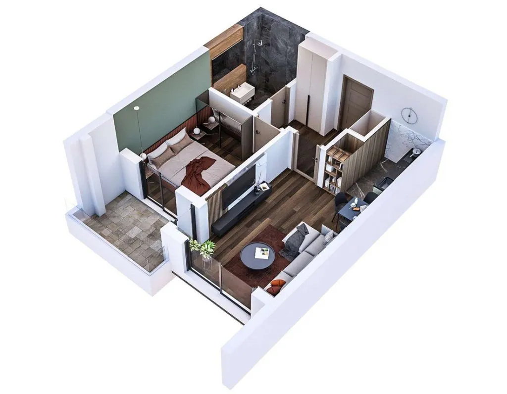 Sale, apartment, 45m², Bar, Crna Gora