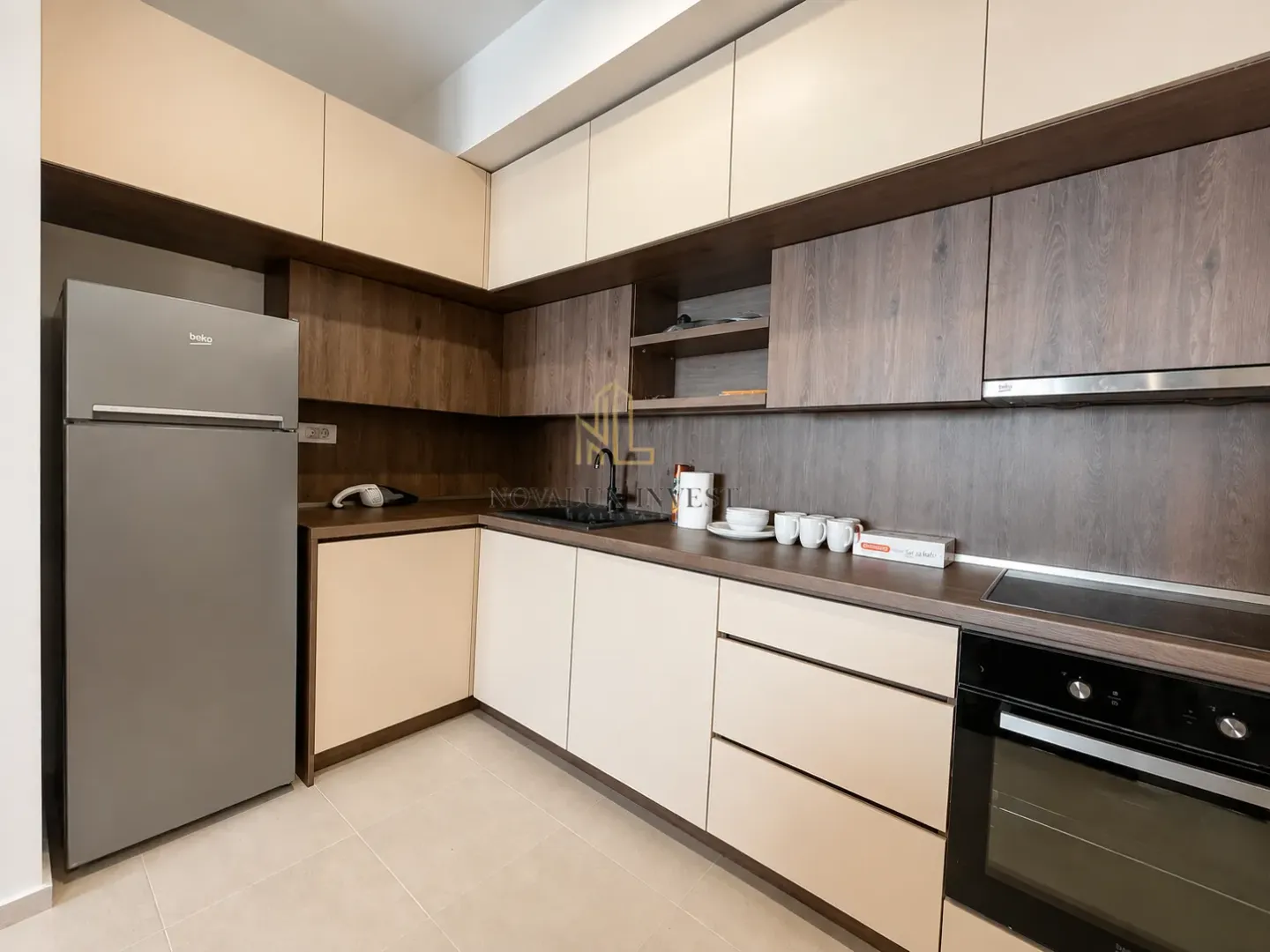 Rent, one bedroom apartment, 52m², Master Kvart, Podgorica