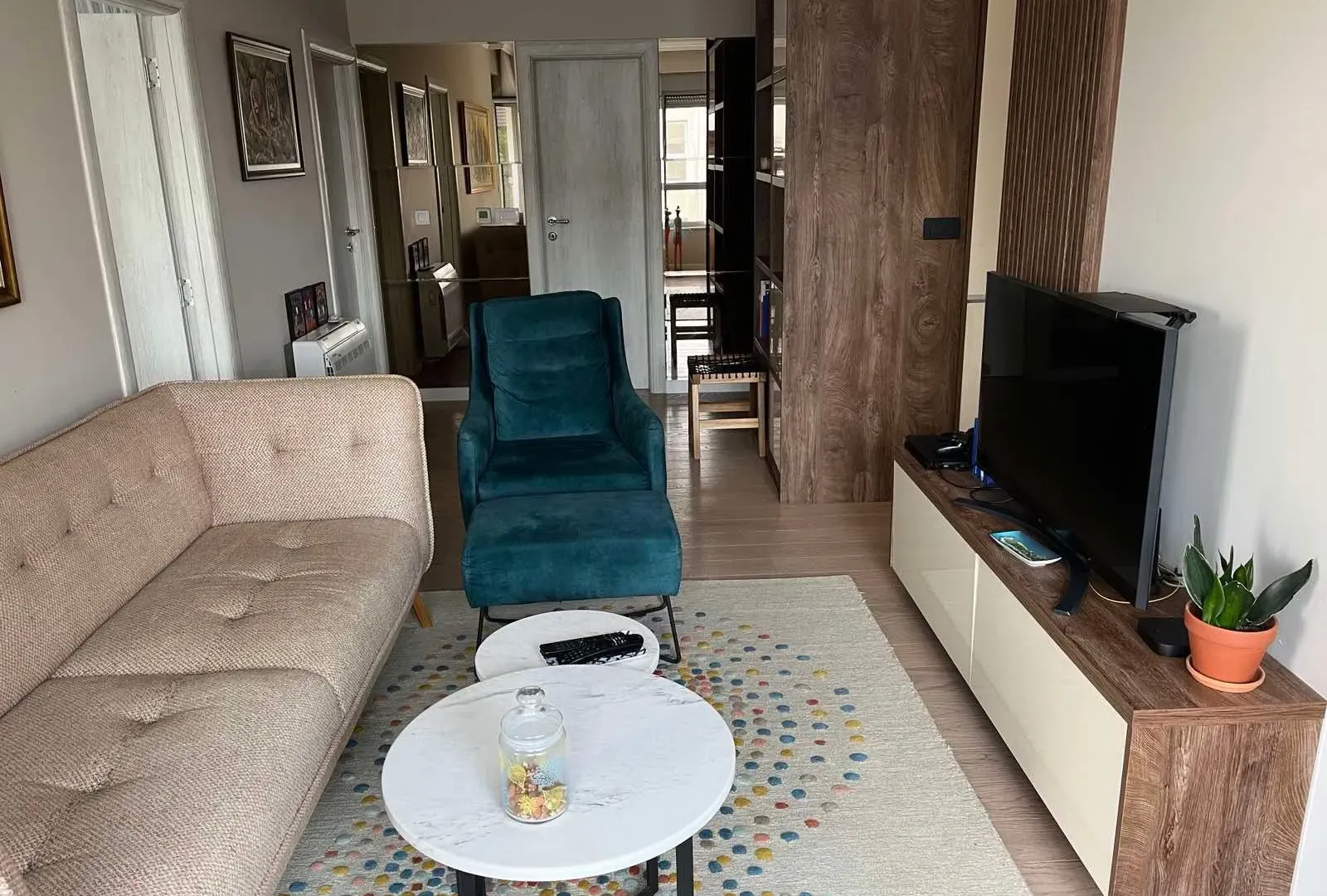 Rent, two bedroom apartment, 55m², Pod Kuk, Tivat