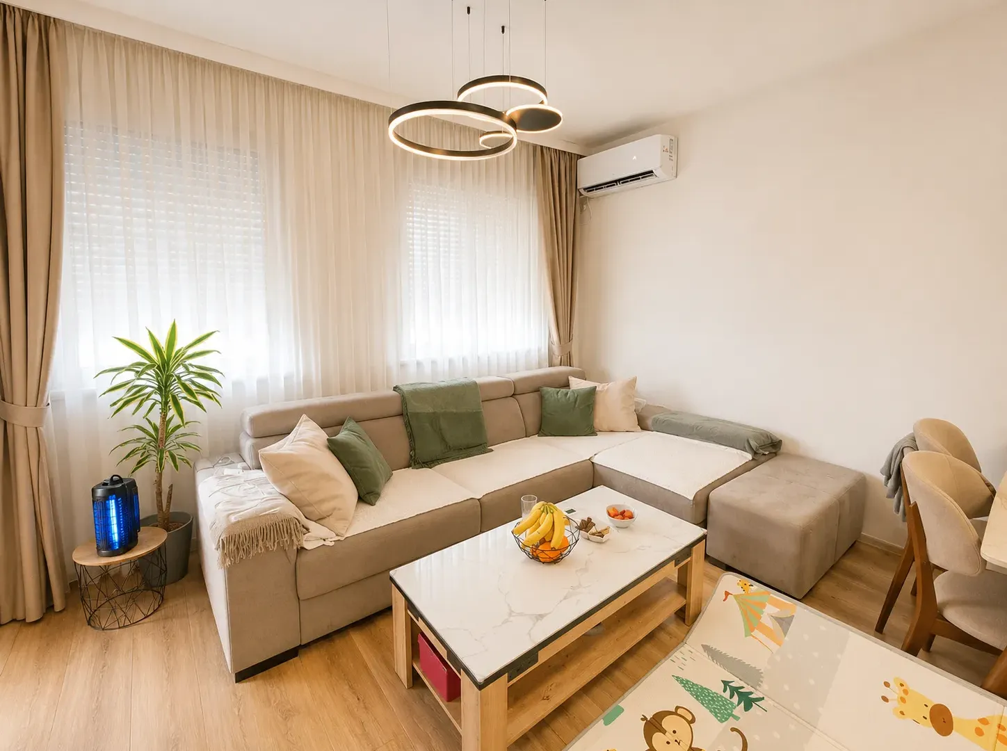 Prodaja, jednosoban stan, 45m², Stari Aerodrom, Podgorica