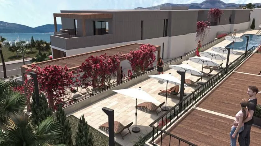 Prodaja, jednosoban stan, 47m², Donja Lastva, Tivat