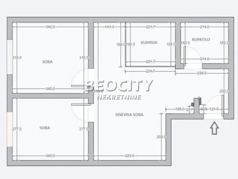 Izdavanje, trosoban stan, 52m², Cvetkova Pijaca, Zvezdara Sve Podlokacije - image 13