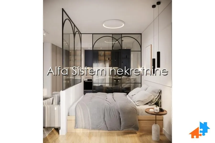 Rent, one bedroom apartment, 35m², Stari Grad, Beograd